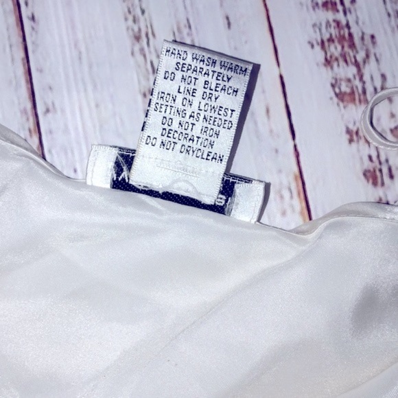 Vintage silk night slip size large - Picture 4 of 7